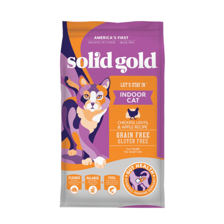 อาหารแมว Solid Gold เกรดโฮลิสติก สูตร Let's Stay In สำหรับแมวเลี้ยงในบ้าน 5.44 กก._1